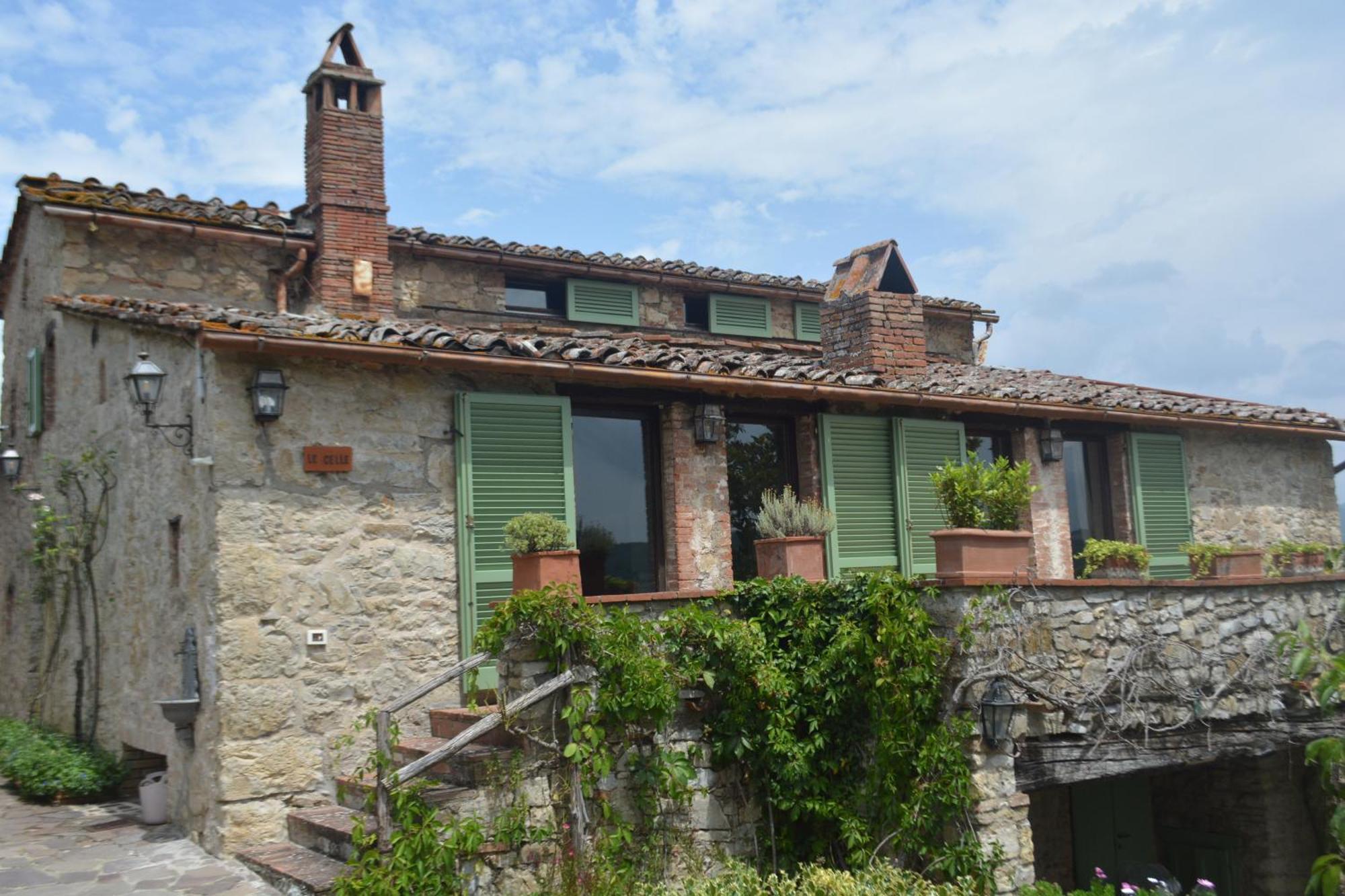 Celle Di Lecchi Nel Chianti Villa San Sano Eksteriør billede